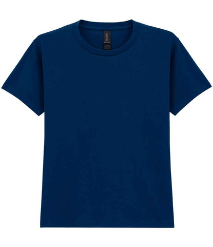 Gildan GD05B Navy Front -  Ready to be Embroidered and Printed by Custard Workwear - Cheap Personalised and Customised Workwear in Nottinghamshire, Derbyshire and Leicestershire