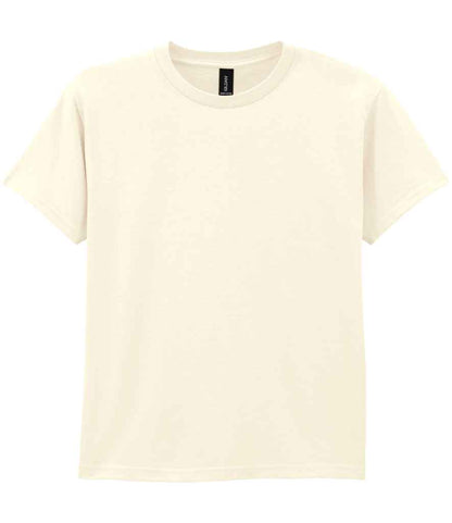 Gildan GD05B Off White Front -  Ready to be Embroidered and Printed by Custard Workwear - Cheap Personalised and Customised Workwear in Nottinghamshire, Derbyshire and Leicestershire
