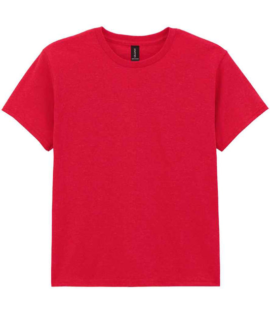 Gildan GD05B Red Front -  Ready to be Embroidered and Printed by Custard Workwear - Cheap Personalised and Customised Workwear in Nottinghamshire, Derbyshire and Leicestershire