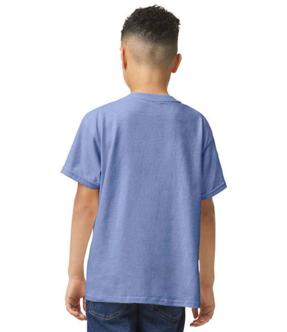 Gildan GD05B Violet Model -  Ready to be Embroidered and Printed by Custard Workwear - Cheap Personalised and Customised Workwear in Nottinghamshire, Derbyshire and Leicestershire