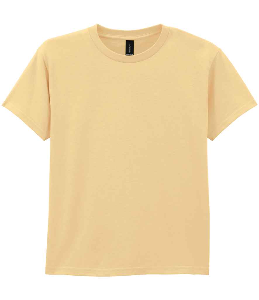 Gildan GD05B Yellow Haze Front -  Ready to be Embroidered and Printed by Custard Workwear - Cheap Personalised and Customised Workwear in Nottinghamshire, Derbyshire and Leicestershire