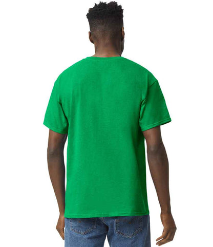 Gildan GD05 Antique Irish Green Model -  Ready to be Embroidered and Printed by Custard Workwear - Cheap Personalised and Customised Workwear in Nottinghamshire, Derbyshire and Leicestershire