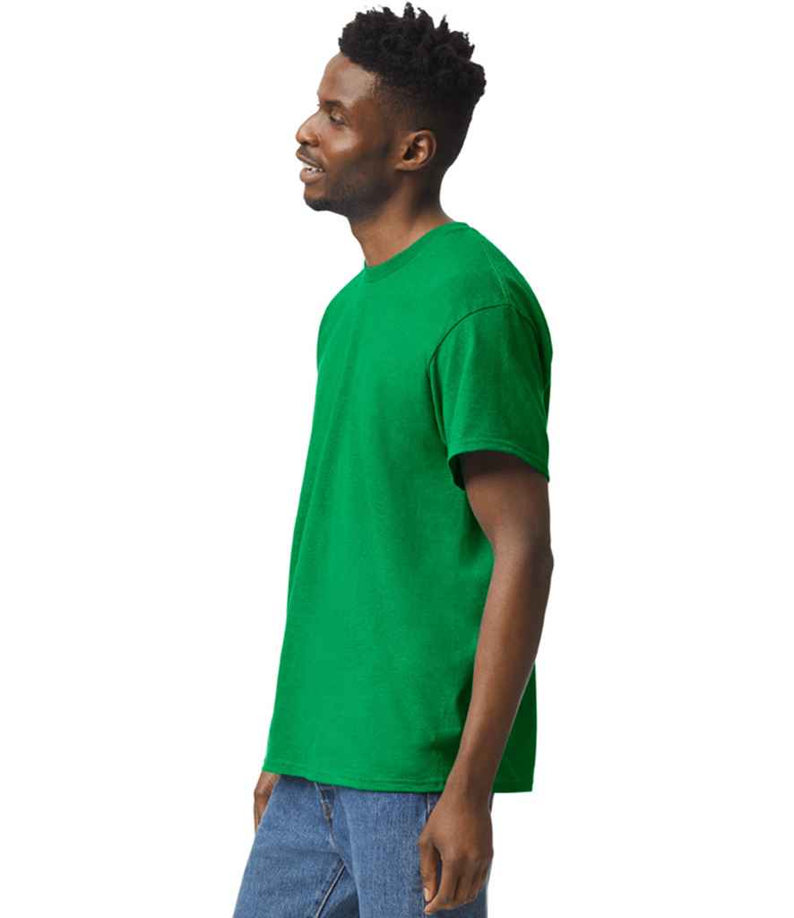 Gildan GD05 Antique Irish Green Model -  Ready to be Embroidered and Printed by Custard Workwear - Cheap Personalised and Customised Workwear in Nottinghamshire, Derbyshire and Leicestershire