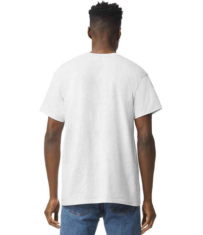 Gildan GD05 Ash Model -  Ready to be Embroidered and Printed by Custard Workwear - Cheap Personalised and Customised Workwear in Nottinghamshire, Derbyshire and Leicestershire
