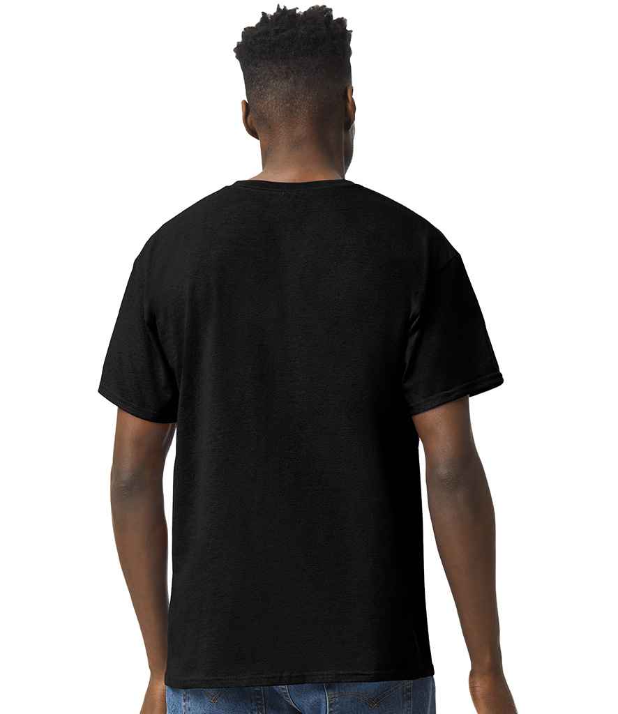 Gildan GD05 Black Model -  Ready to be Embroidered and Printed by Custard Workwear - Cheap Personalised and Customised Workwear in Nottinghamshire, Derbyshire and Leicestershire