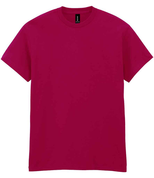 Gildan GD05 Cardinal Red Front -  Ready to be Embroidered and Printed by Custard Workwear - Cheap Personalised and Customised Workwear in Nottinghamshire, Derbyshire and Leicestershire