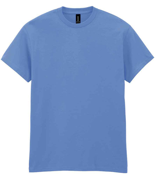Gildan GD05 Carolina Blue Front -  Ready to be Embroidered and Printed by Custard Workwear - Cheap Personalised and Customised Workwear in Nottinghamshire, Derbyshire and Leicestershire