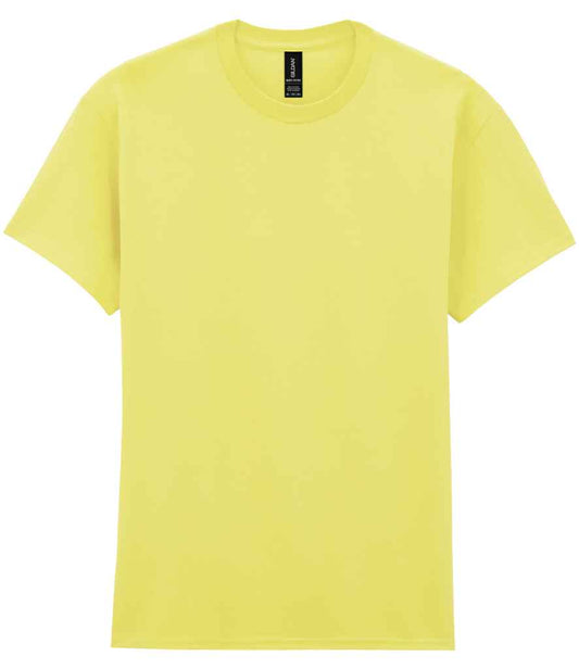 Gildan GD05 Cornsilk Front -  Ready to be Embroidered and Printed by Custard Workwear - Cheap Personalised and Customised Workwear in Nottinghamshire, Derbyshire and Leicestershire