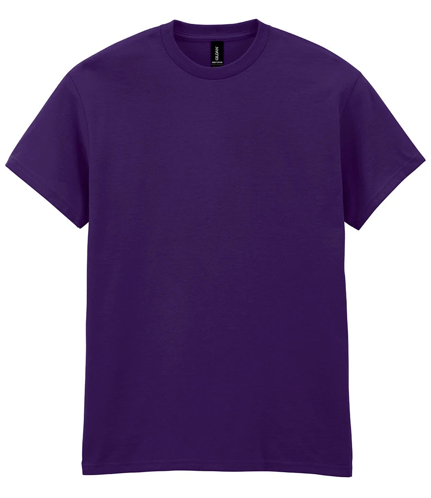 GD05 - Heavy Cotton T-Shirt | Fan Dark Purple