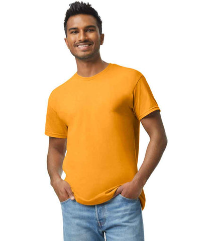 Gildan GD05 Gold Model -  Ready to be Embroidered and Printed by Custard Workwear - Cheap Personalised and Customised Workwear in Nottinghamshire, Derbyshire and Leicestershire
