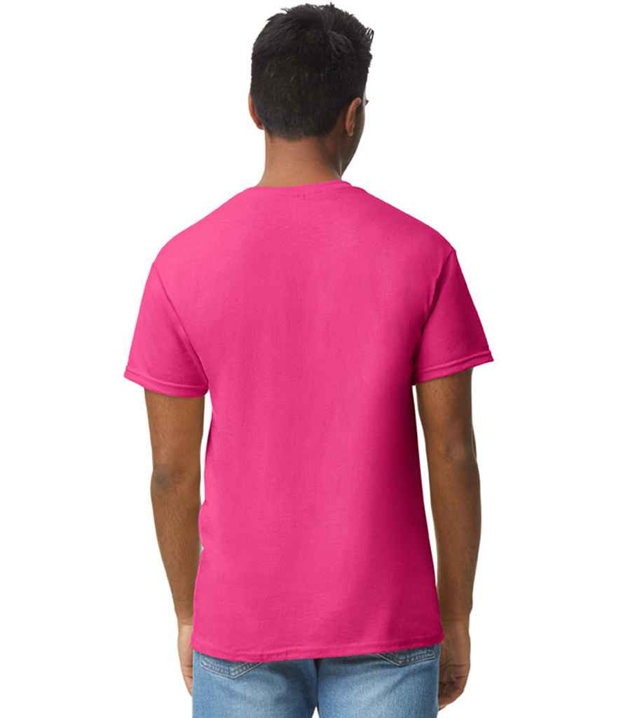 Gildan GD05 Heliconia Model -  Ready to be Embroidered and Printed by Custard Workwear - Cheap Personalised and Customised Workwear in Nottinghamshire, Derbyshire and Leicestershire