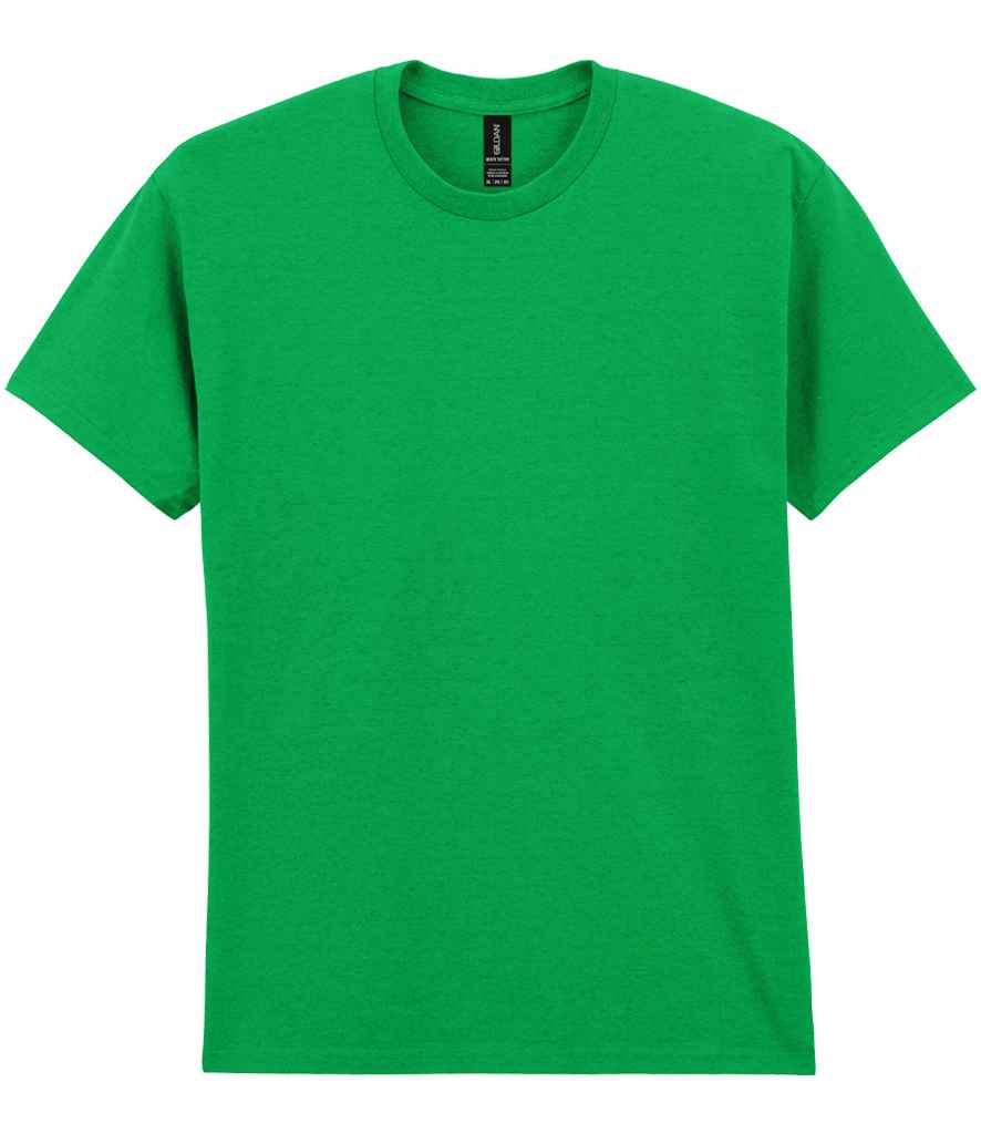 Gildan GD05 Irish Green Front -  Ready to be Embroidered and Printed by Custard Workwear - Cheap Personalised and Customised Workwear in Nottinghamshire, Derbyshire and Leicestershire