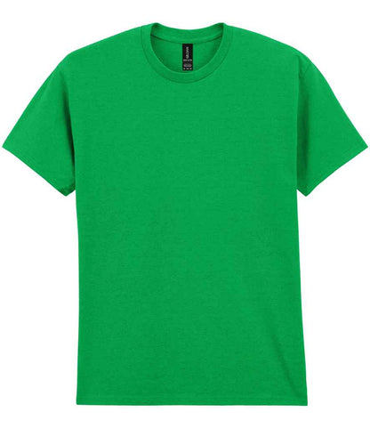 Gildan GD05 Irish Green Front -  Ready to be Embroidered and Printed by Custard Workwear - Cheap Personalised and Customised Workwear in Nottinghamshire, Derbyshire and Leicestershire