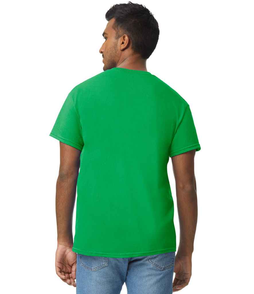 Gildan GD05 Irish Green Model -  Ready to be Embroidered and Printed by Custard Workwear - Cheap Personalised and Customised Workwear in Nottinghamshire, Derbyshire and Leicestershire