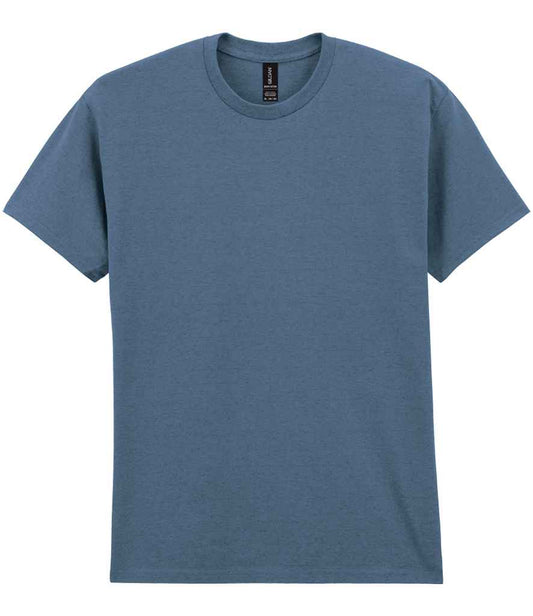 Gildan GD05 Indigo Front -  Ready to be Embroidered and Printed by Custard Workwear - Cheap Personalised and Customised Workwear in Nottinghamshire, Derbyshire and Leicestershire