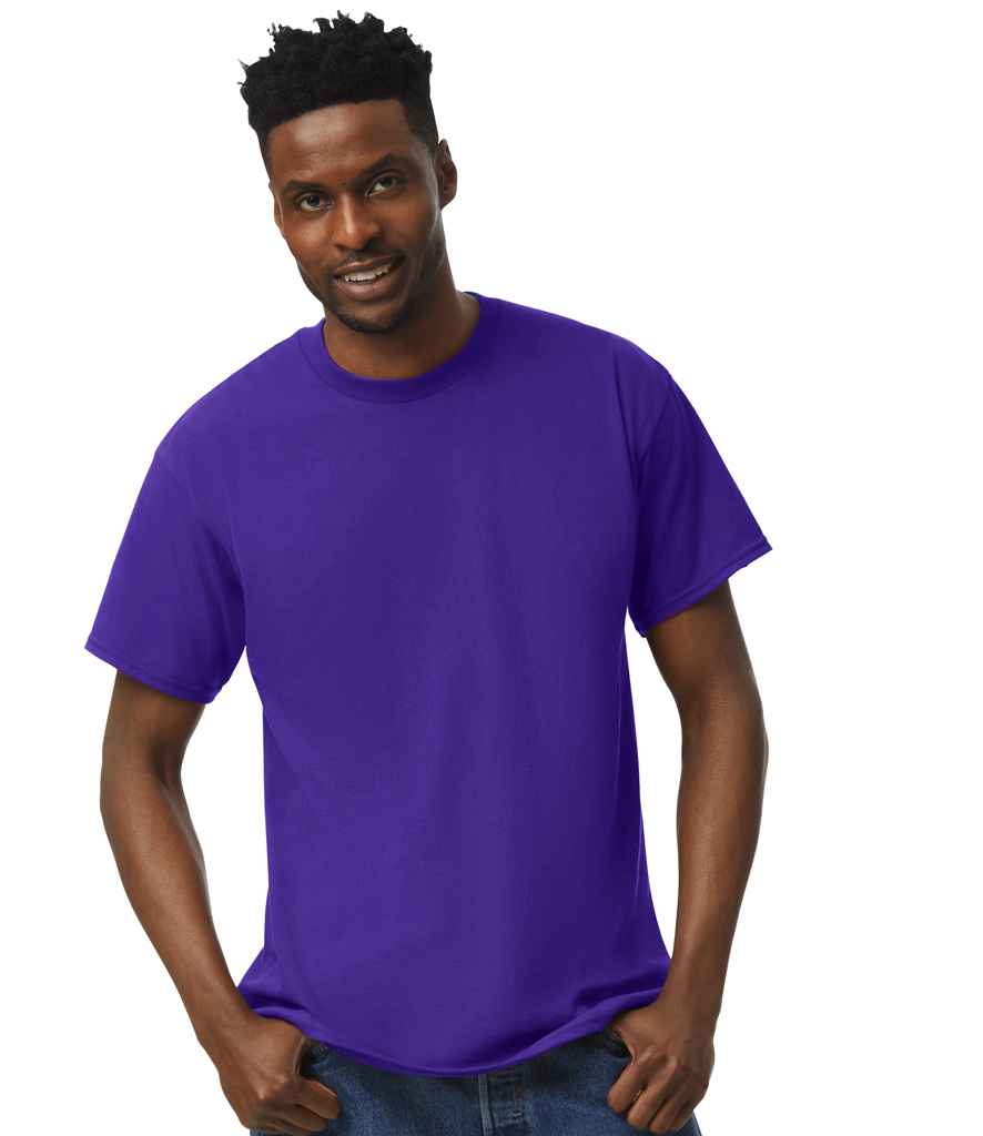 Gildan GD05 Lilac Model -  Ready to be Embroidered and Printed by Custard Workwear - Cheap Personalised and Customised Workwear in Nottinghamshire, Derbyshire and Leicestershire