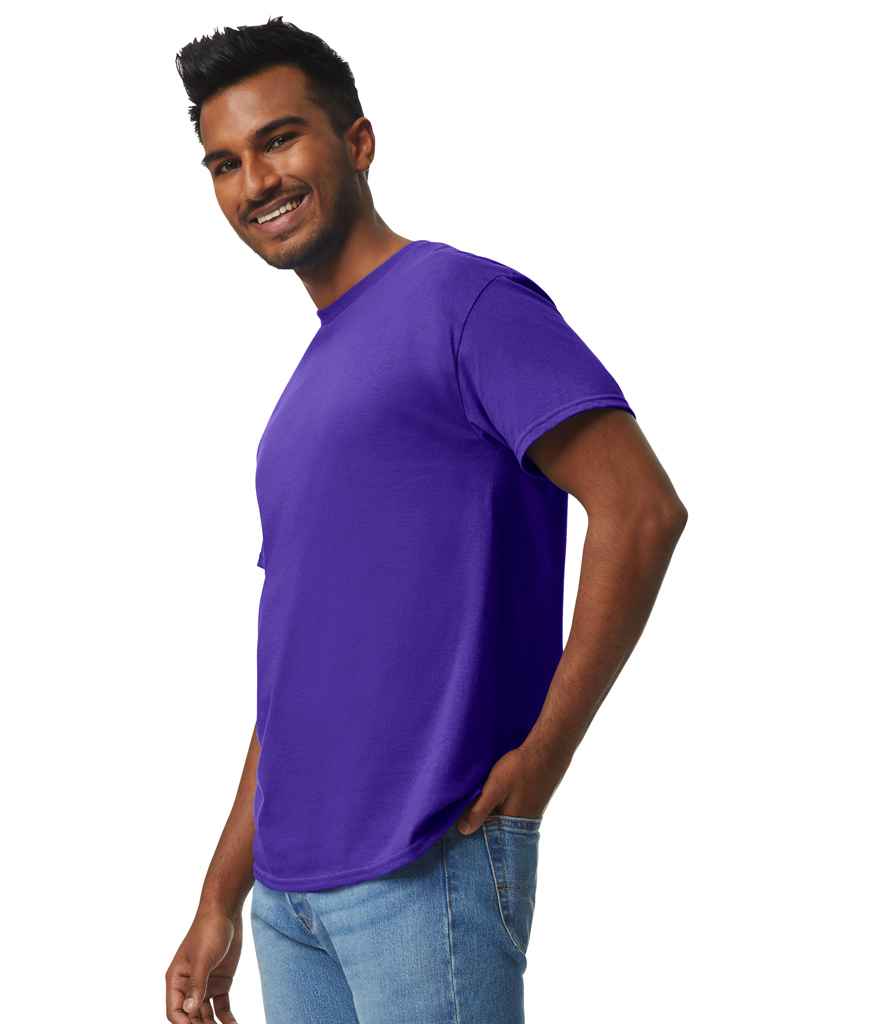 Gildan GD05 Lilac Model -  Ready to be Embroidered and Printed by Custard Workwear - Cheap Personalised and Customised Workwear in Nottinghamshire, Derbyshire and Leicestershire