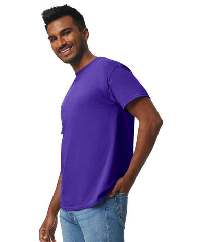 Gildan GD05 Lilac Model -  Ready to be Embroidered and Printed by Custard Workwear - Cheap Personalised and Customised Workwear in Nottinghamshire, Derbyshire and Leicestershire