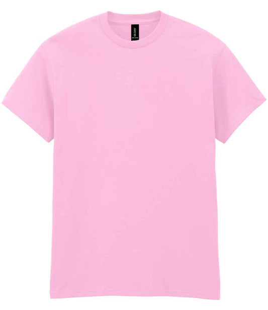 Gildan GD05 Light Pink Front -  Ready to be Embroidered and Printed by Custard Workwear - Cheap Personalised and Customised Workwear in Nottinghamshire, Derbyshire and Leicestershire