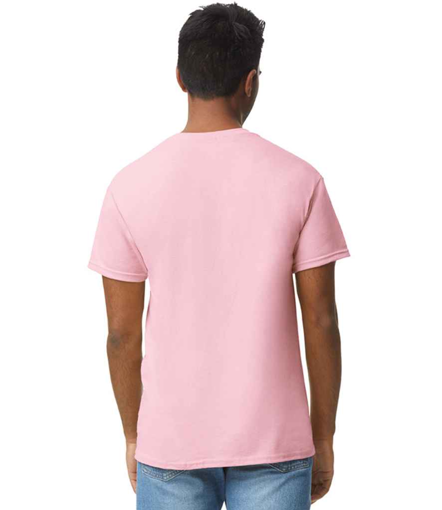Gildan GD05 Light Pink Model -  Ready to be Embroidered and Printed by Custard Workwear - Cheap Personalised and Customised Workwear in Nottinghamshire, Derbyshire and Leicestershire