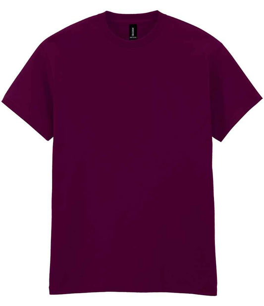 Gildan GD05 Maroon Front -  Ready to be Embroidered and Printed by Custard Workwear - Cheap Personalised and Customised Workwear in Nottinghamshire, Derbyshire and Leicestershire