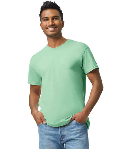 Gildan GD05 Mint Model -  Ready to be Embroidered and Printed by Custard Workwear - Cheap Personalised and Customised Workwear in Nottinghamshire, Derbyshire and Leicestershire