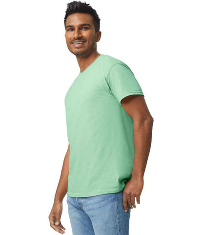 Gildan GD05 Mint Model -  Ready to be Embroidered and Printed by Custard Workwear - Cheap Personalised and Customised Workwear in Nottinghamshire, Derbyshire and Leicestershire