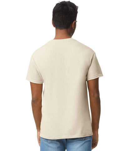 Gildan GD05 Natural Model -  Ready to be Embroidered and Printed by Custard Workwear - Cheap Personalised and Customised Workwear in Nottinghamshire, Derbyshire and Leicestershire