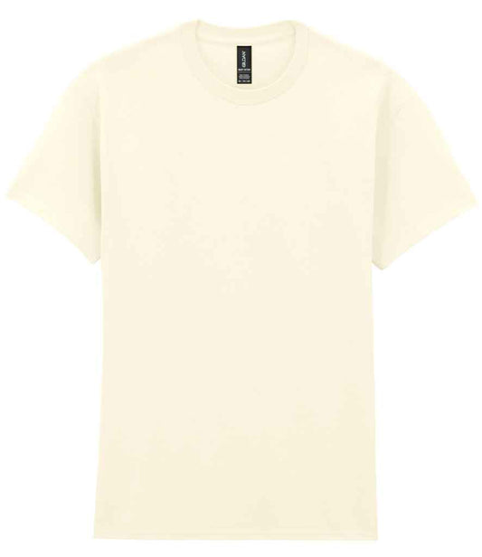 Gildan GD05 Off White Front -  Ready to be Embroidered and Printed by Custard Workwear - Cheap Personalised and Customised Workwear in Nottinghamshire, Derbyshire and Leicestershire
