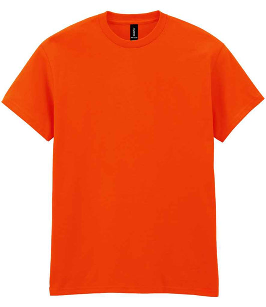 Gildan GD05 Orange Front -  Ready to be Embroidered and Printed by Custard Workwear - Cheap Personalised and Customised Workwear in Nottinghamshire, Derbyshire and Leicestershire