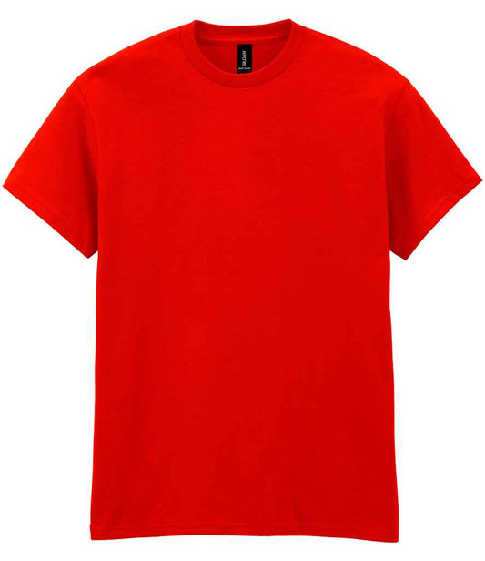 Gildan GD05 Red Front -  Ready to be Embroidered and Printed by Custard Workwear - Cheap Personalised and Customised Workwear in Nottinghamshire, Derbyshire and Leicestershire