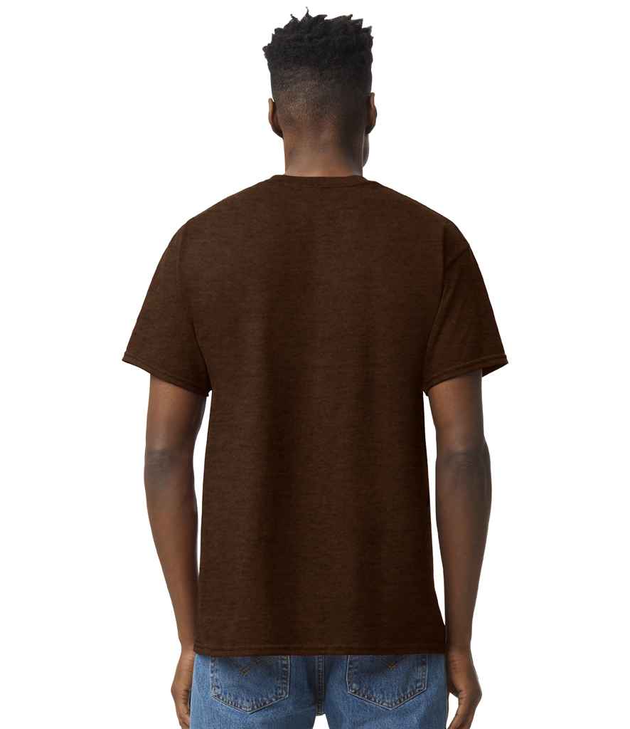 Gildan GD05 Russet Model -  Ready to be Embroidered and Printed by Custard Workwear - Cheap Personalised and Customised Workwear in Nottinghamshire, Derbyshire and Leicestershire