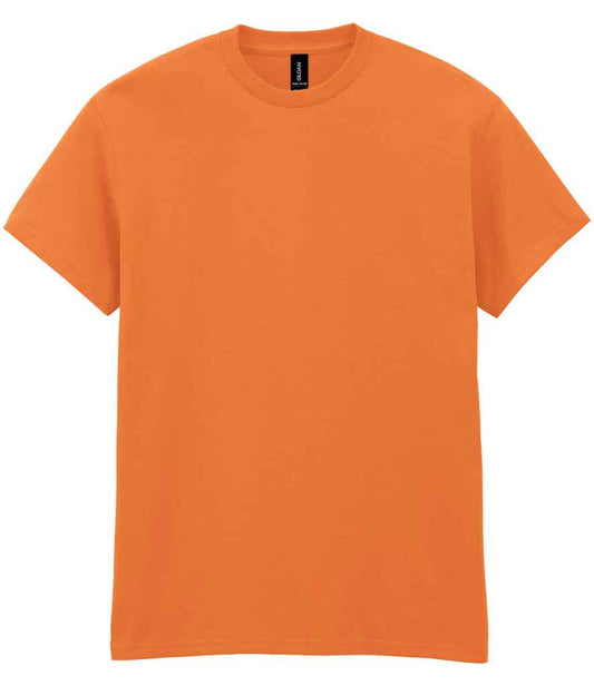 Gildan GD05 Tangerine Front -  Ready to be Embroidered and Printed by Custard Workwear - Cheap Personalised and Customised Workwear in Nottinghamshire, Derbyshire and Leicestershire