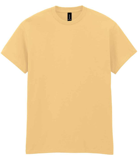 Gildan GD05 Yellow Haze Front -  Ready to be Embroidered and Printed by Custard Workwear - Cheap Personalised and Customised Workwear in Nottinghamshire, Derbyshire and Leicestershire