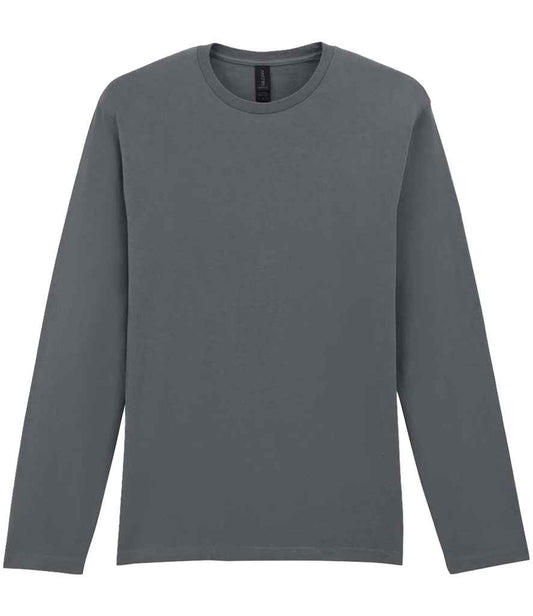 Gildan GD11 Charcoal Front -  Ready to be Printed by Custard Workwear - Cheap Personalised and Customised Workwear in Nottinghamshire, Derbyshire and Leicestershire