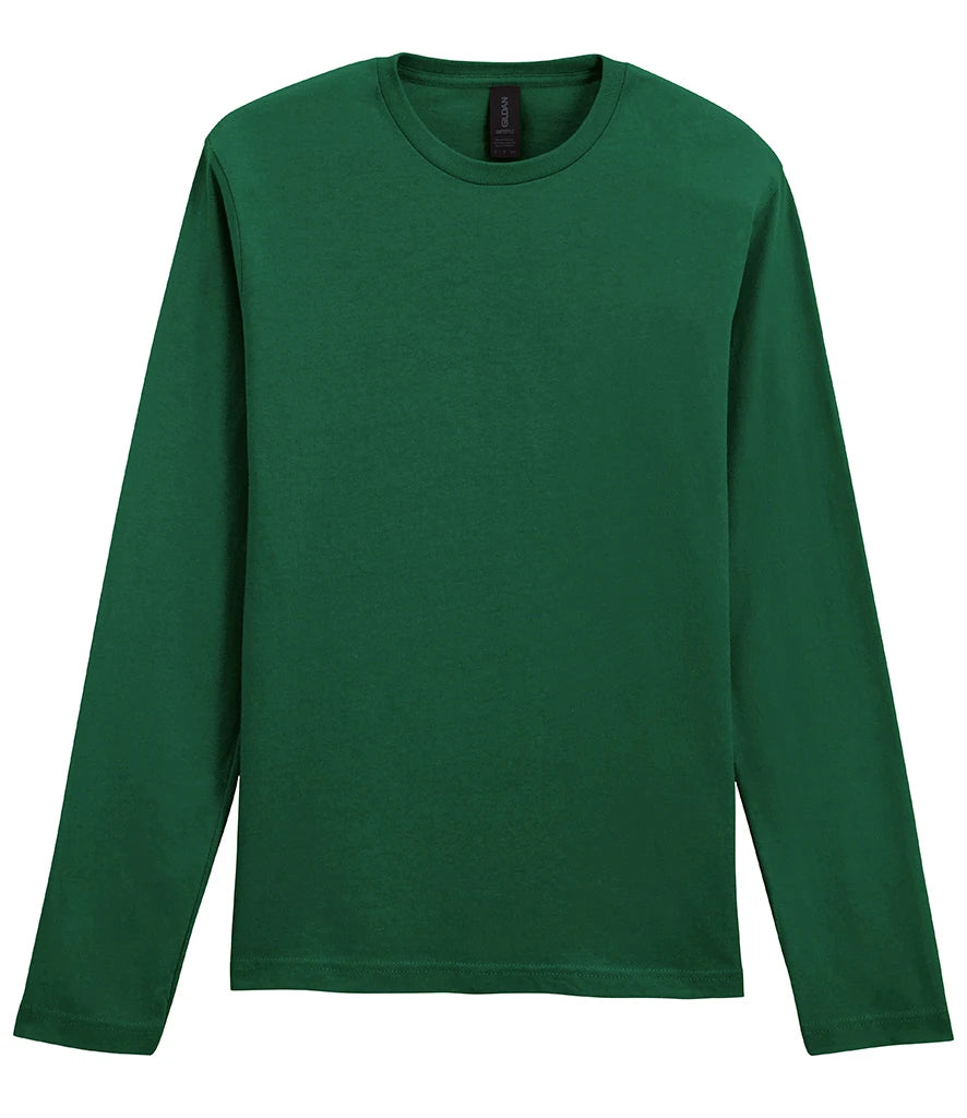 GD11 - SoftStyle® Long Sleeve T-Shirt | Fan Dark Green