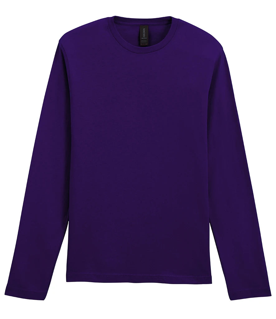 GD11 - SoftStyle® Long Sleeve T-Shirt | Fan Dark Purple