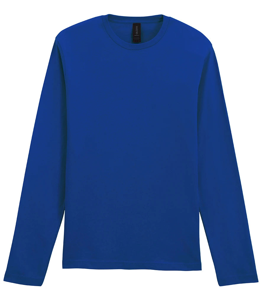 GD11 - SoftStyle® Long Sleeve T-Shirt | Fan Deep Royal
