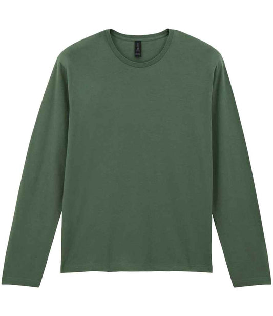 Gildan GD11 Military Green Front -  Ready to be Printed by Custard Workwear - Cheap Personalised and Customised Workwear in Nottinghamshire, Derbyshire and Leicestershire