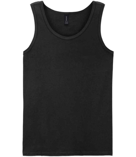 Gildan GD12 Black Front -  Ready to be Printed by Custard Workwear - Cheap Personalised and Customised Workwear in Nottinghamshire, Derbyshire and Leicestershire