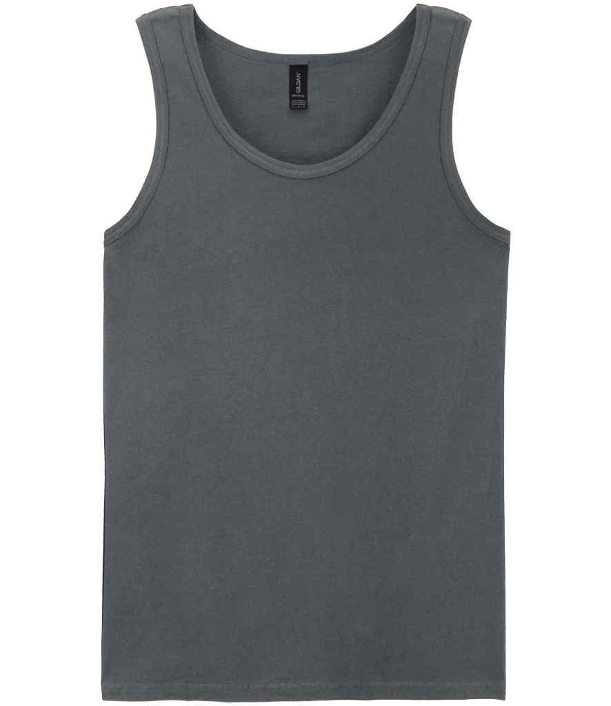 Gildan GD12 Charcoal Front -  Ready to be Printed by Custard Workwear - Cheap Personalised and Customised Workwear in Nottinghamshire, Derbyshire and Leicestershire