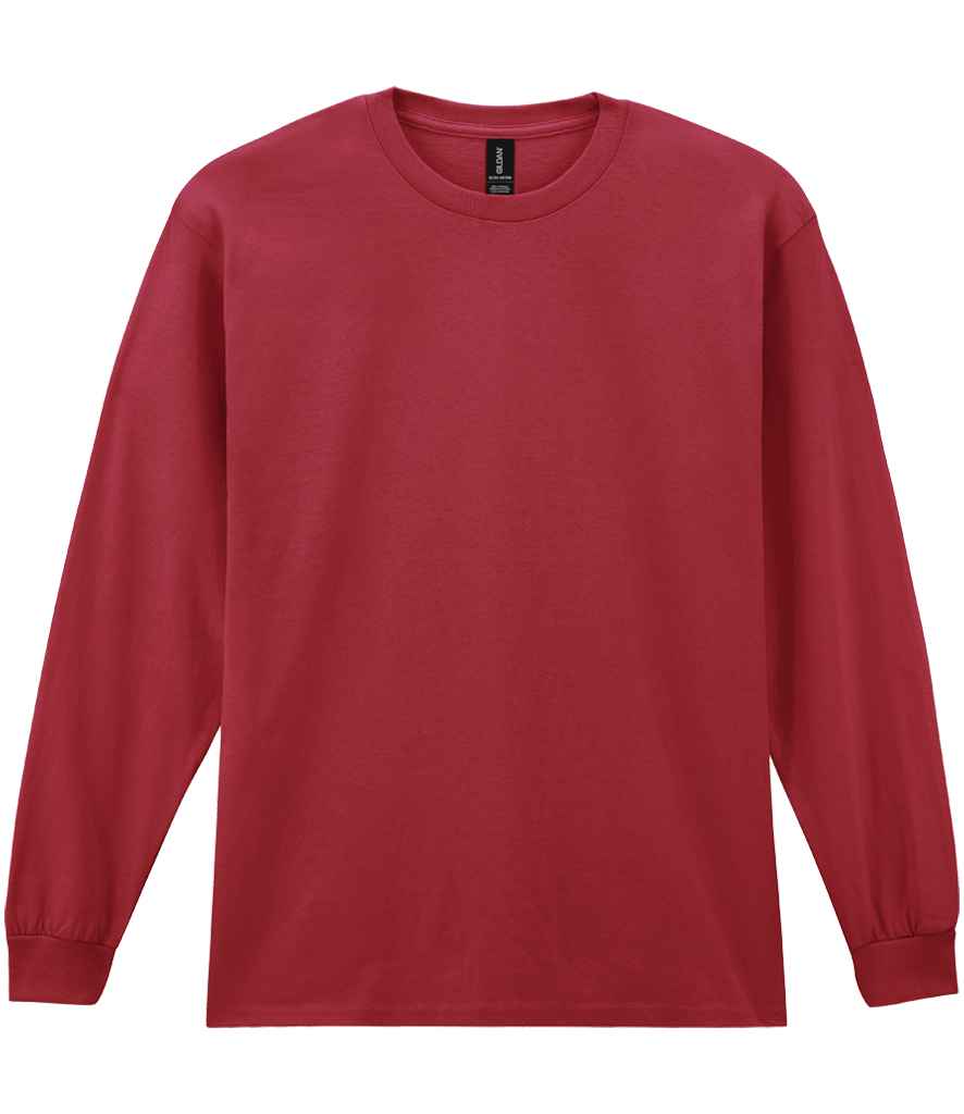 Gildan GD14 Cardinal Red Front -  Ready to be Embroidered and Printed by Custard Workwear - Cheap Personalised and Customised Workwear in Nottinghamshire, Derbyshire and Leicestershire