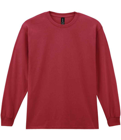 Gildan GD14 Cardinal Red Front -  Ready to be Embroidered and Printed by Custard Workwear - Cheap Personalised and Customised Workwear in Nottinghamshire, Derbyshire and Leicestershire