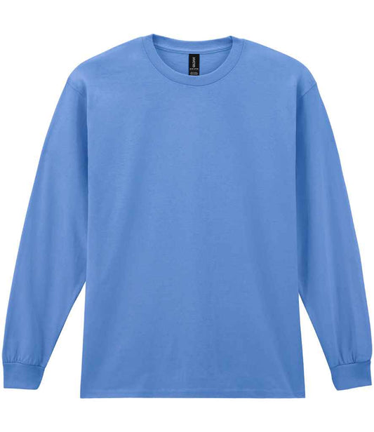 Gildan GD14 Carolina Blue Front -  Ready to be Embroidered and Printed by Custard Workwear - Cheap Personalised and Customised Workwear in Nottinghamshire, Derbyshire and Leicestershire