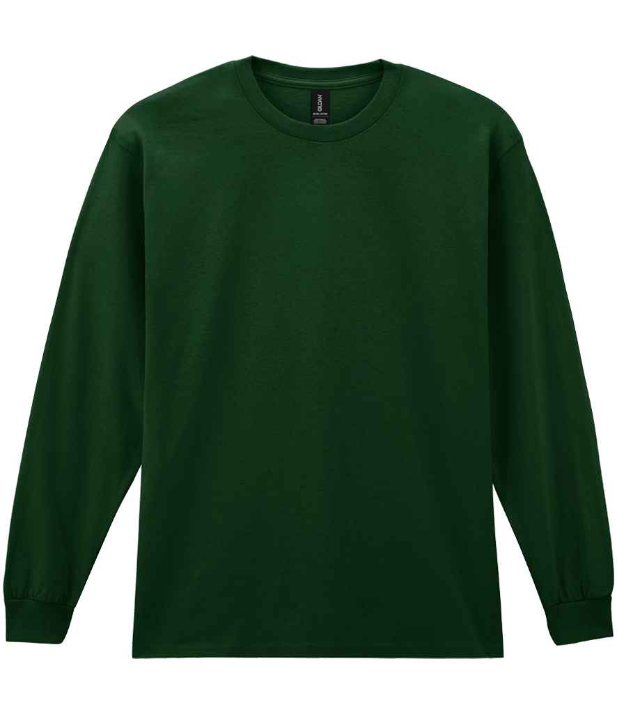 Gildan GD14 Forest Green Front -  Ready to be Embroidered and Printed by Custard Workwear - Cheap Personalised and Customised Workwear in Nottinghamshire, Derbyshire and Leicestershire