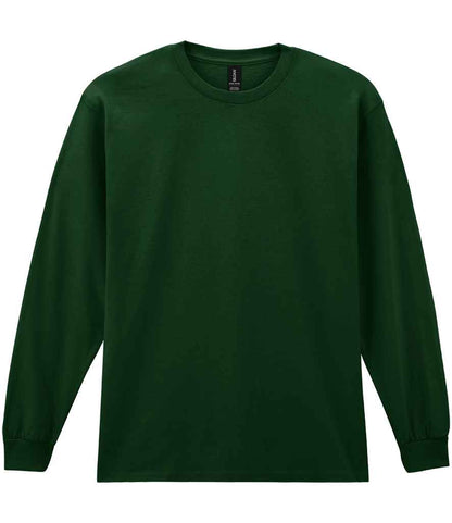 Gildan GD14 Forest Green Front -  Ready to be Embroidered and Printed by Custard Workwear - Cheap Personalised and Customised Workwear in Nottinghamshire, Derbyshire and Leicestershire