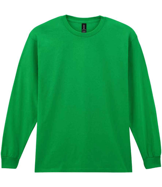 Gildan GD14 Irish Green Front -  Ready to be Embroidered and Printed by Custard Workwear - Cheap Personalised and Customised Workwear in Nottinghamshire, Derbyshire and Leicestershire