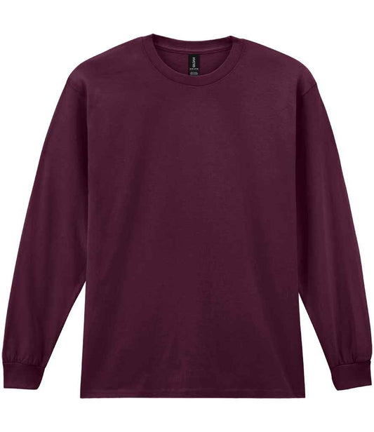 Gildan GD14 Maroon Front -  Ready to be Embroidered and Printed by Custard Workwear - Cheap Personalised and Customised Workwear in Nottinghamshire, Derbyshire and Leicestershire