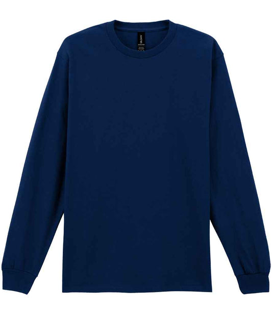 Gildan GD14 Navy Front -  Ready to be Embroidered and Printed by Custard Workwear - Cheap Personalised and Customised Workwear in Nottinghamshire, Derbyshire and Leicestershire
