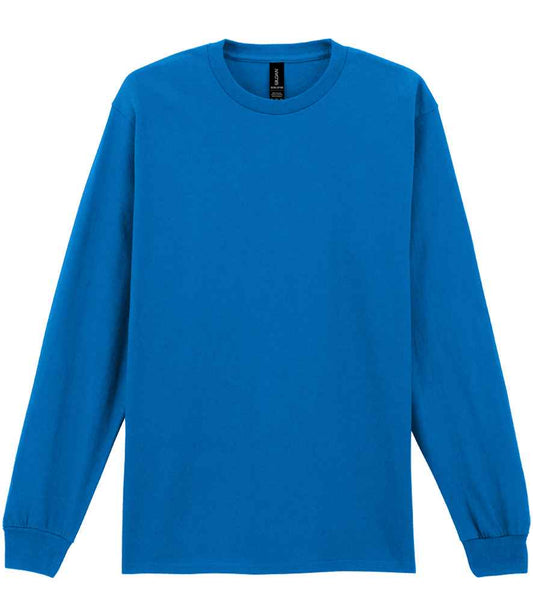Gildan GD14 Royal Blue Front -  Ready to be Embroidered and Printed by Custard Workwear - Cheap Personalised and Customised Workwear in Nottinghamshire, Derbyshire and Leicestershire